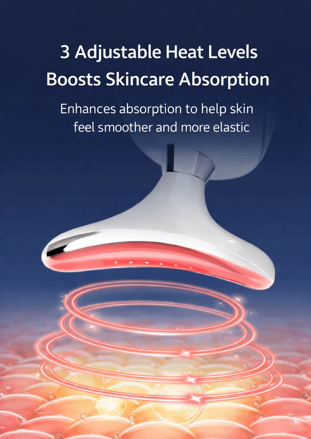 Comfortable warm light facial mode